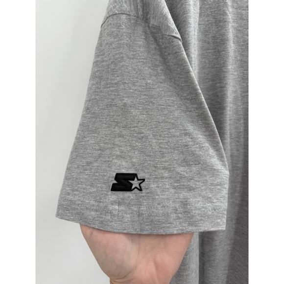 Starter Men's T-Shirt Chiefs Vs Charges Gameday Matchup 2021 Grey Size XL - Picture 5 of 6